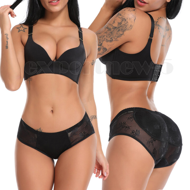 Women Butt Boosting Padded Panties Body Shaper Hip Enhancer Shapewear Underwear
