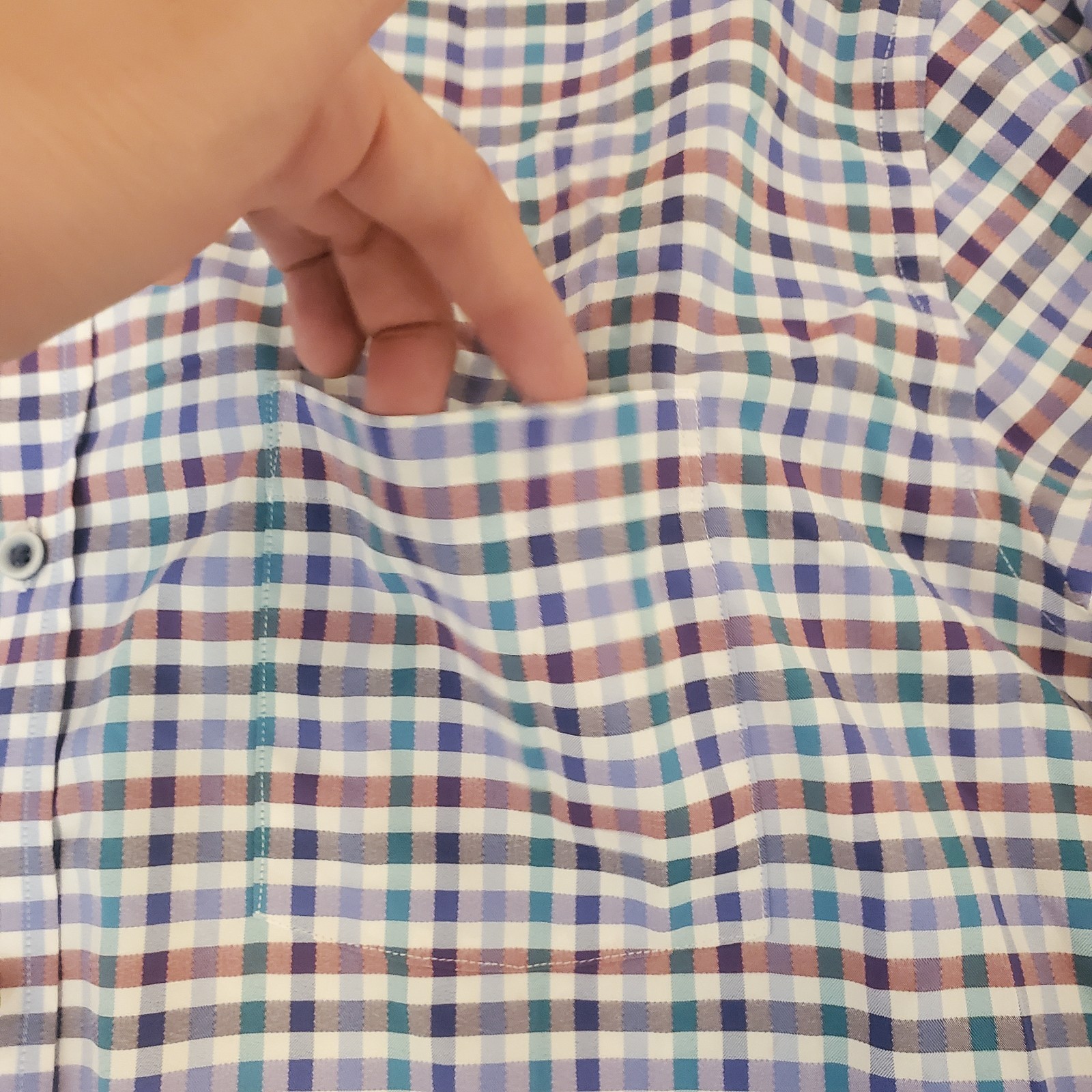 Johnston & Murphy XL XC4 Extreme Comfort Button Down Shirt