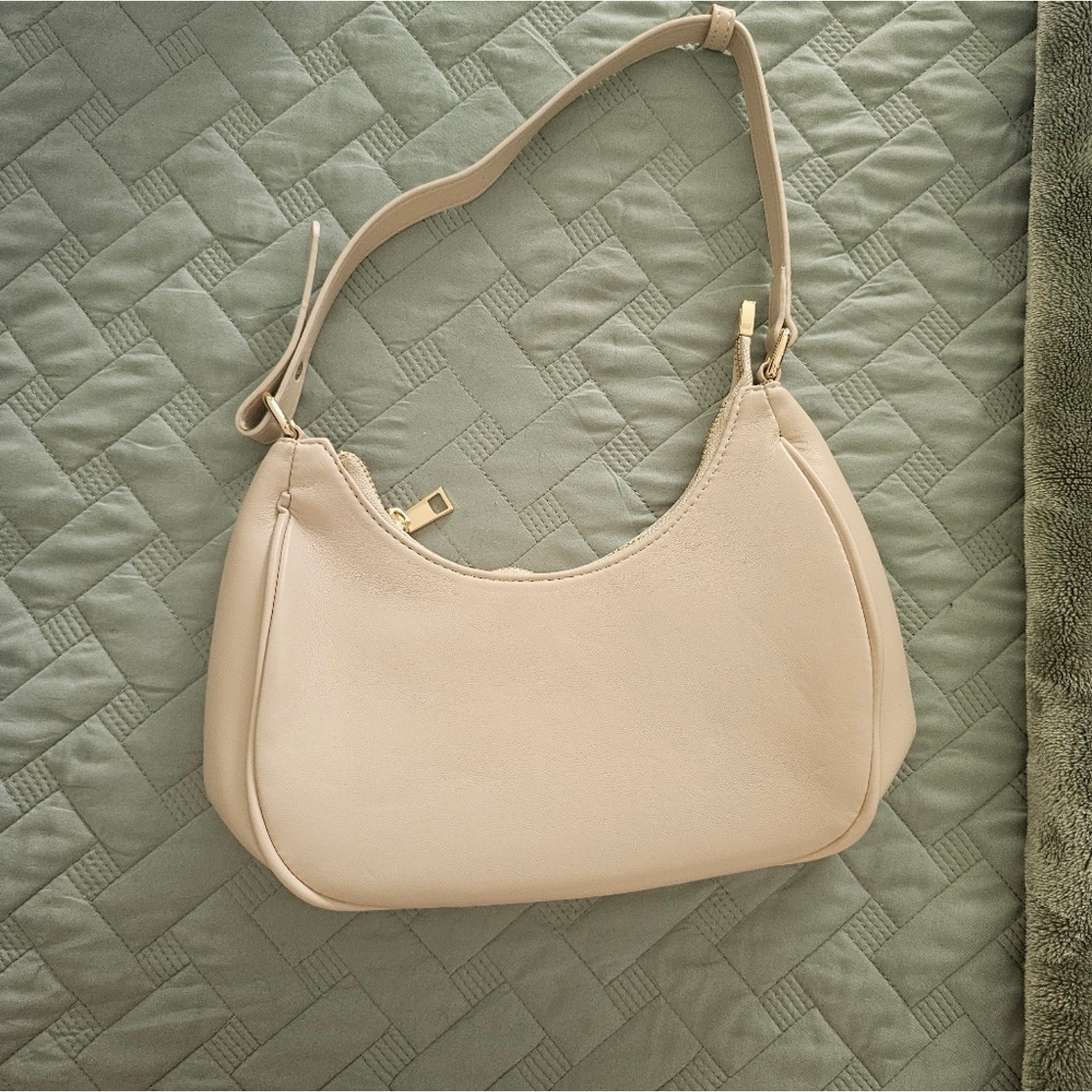 Chic Nude Small Womens Shoulder Purse Bag