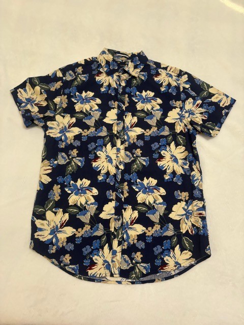 Denim & Flower Ricky Singh Hawaiian Shirt Mens Mediun Paradise Button Up S/S