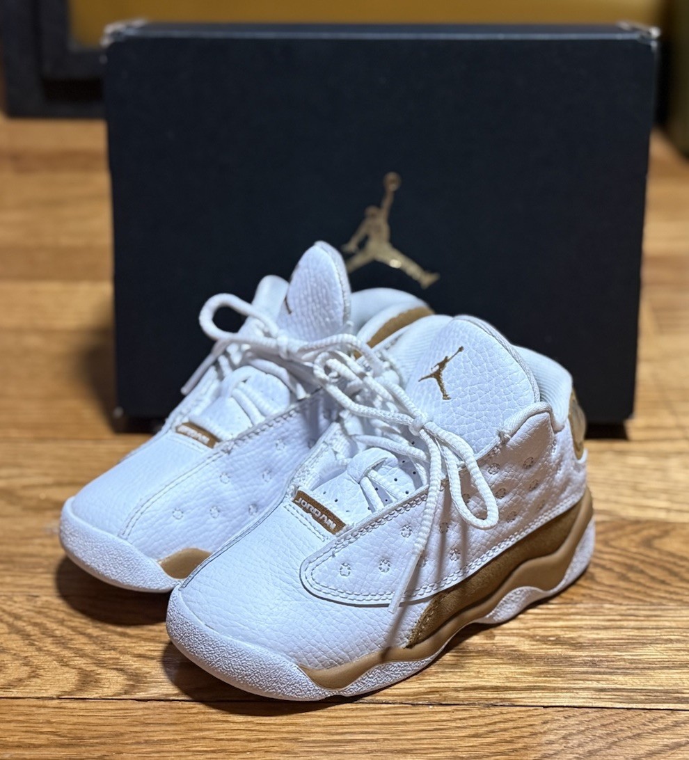 2023 Air Jordan 13 Retro TD “Wheat” Unisex (8C) Sneakers (EUC)