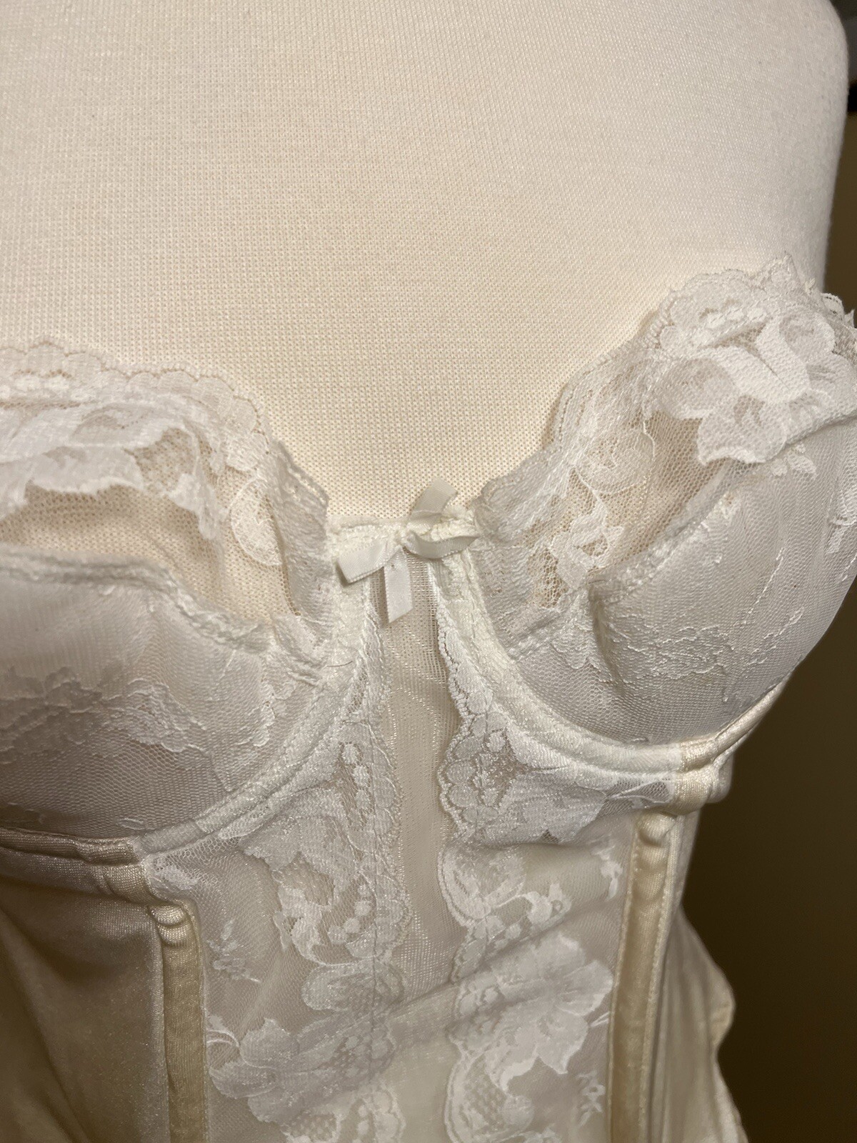 Berlei Multifunctional Torselett Bustier Bra Corset Garter Vintage Lace Sexy