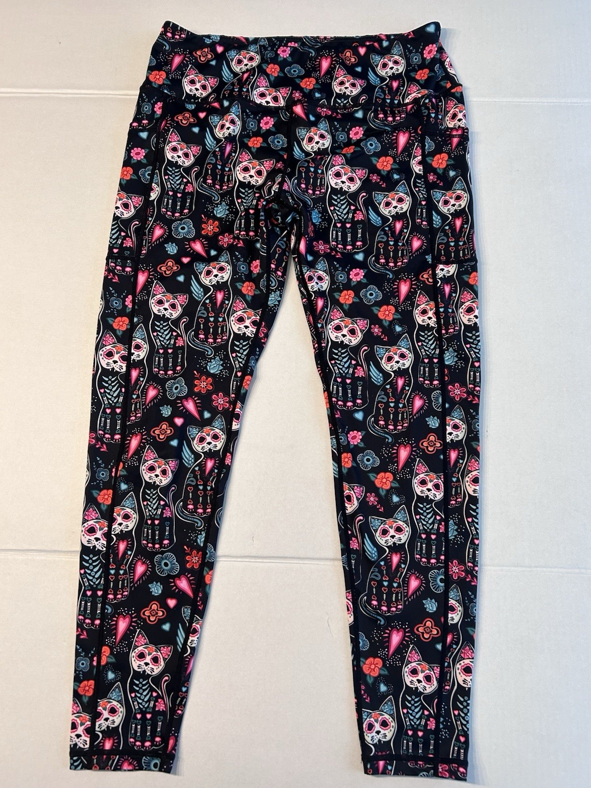 Constantly Varied Gear SPOOKITTY LEGGINGS Size XL