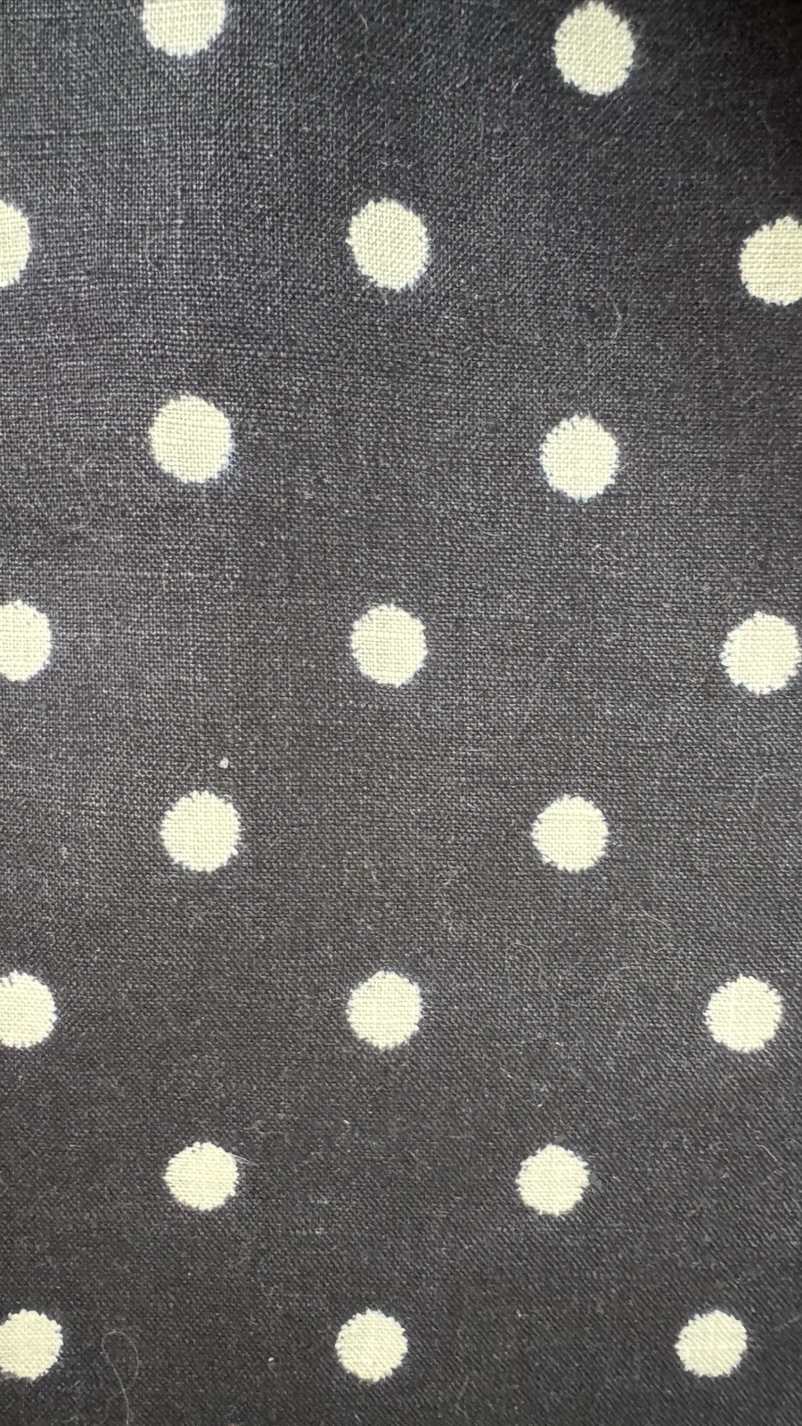 WOOLOVERS 100% LINEN NAVY/WHITE POLKA DOT SLEEVELESS DRESS SIZE 10, POCKETS