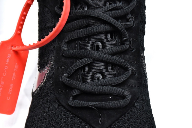 OFF-WHITE Nike Air VaporMax Black Zip Tie Designer Sneakers AA3831-002