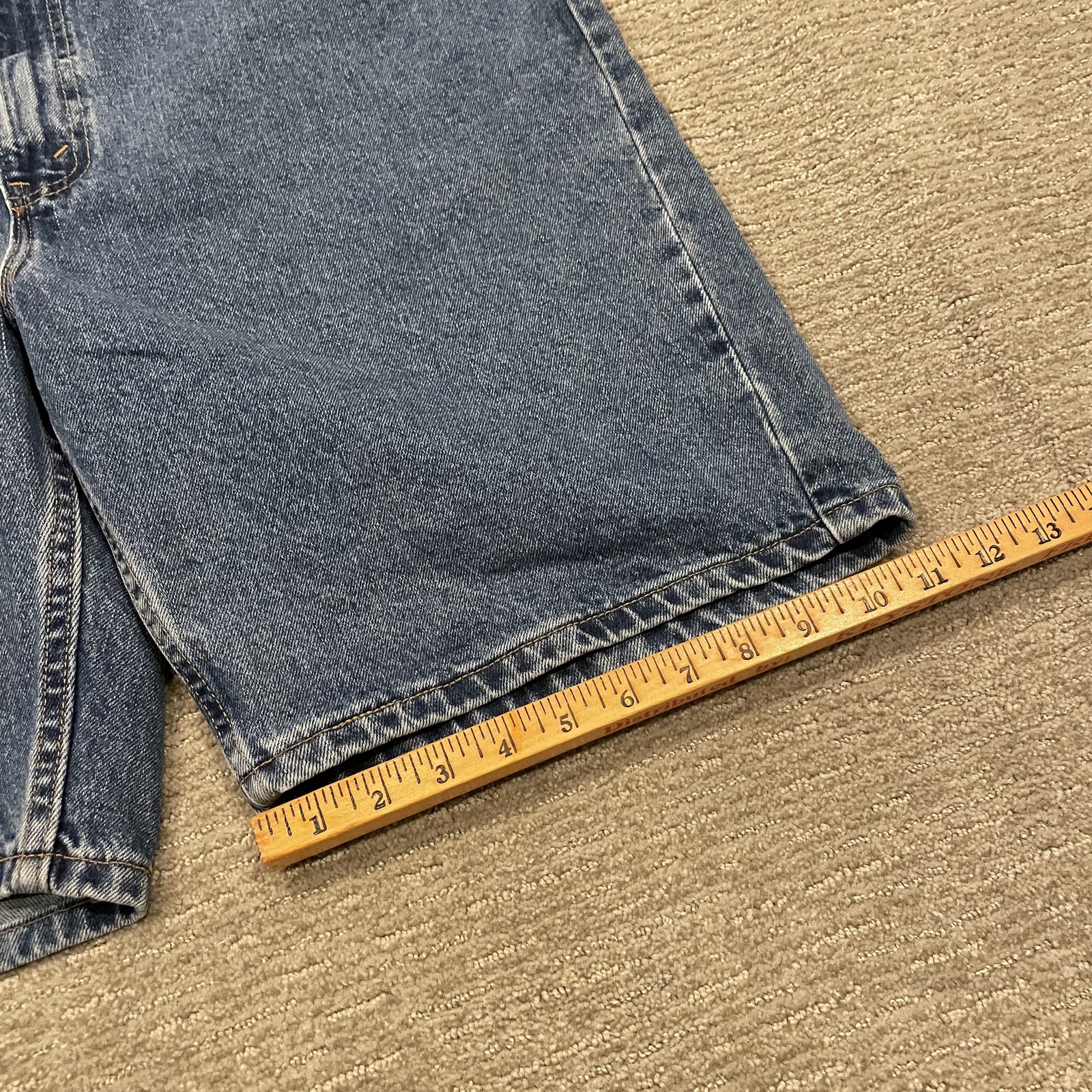 Vintage Levis 505 Shorts Mens 42 Denim Jean USA 90s USA Grunge Hip Hop Deadstock