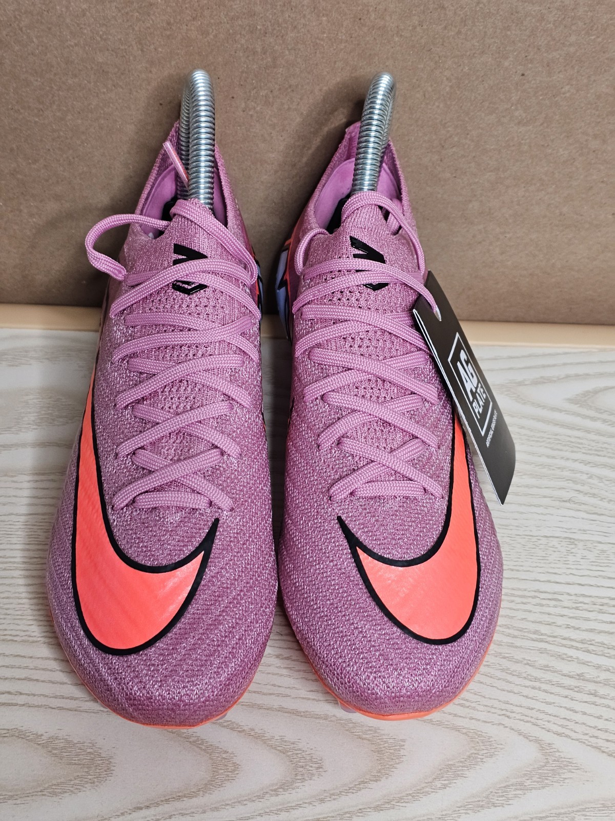 Nike Zoom Mercurial Vapor 16 Elite AG Scary Good Soccer Cleat FQ8693-600 Sz 6.5