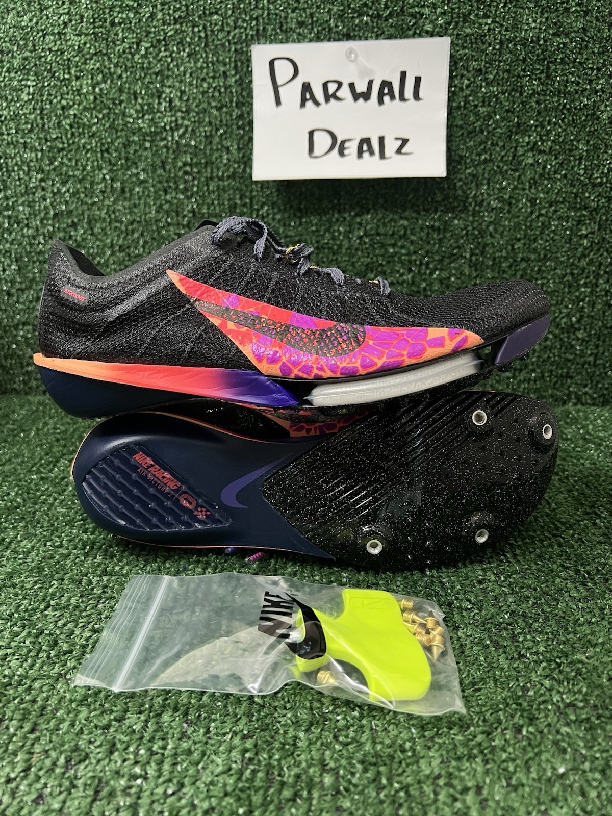 Nike Air Zoom Victory 2 Glam Track & Field Spikes Men’s Size 9 IM9130-001