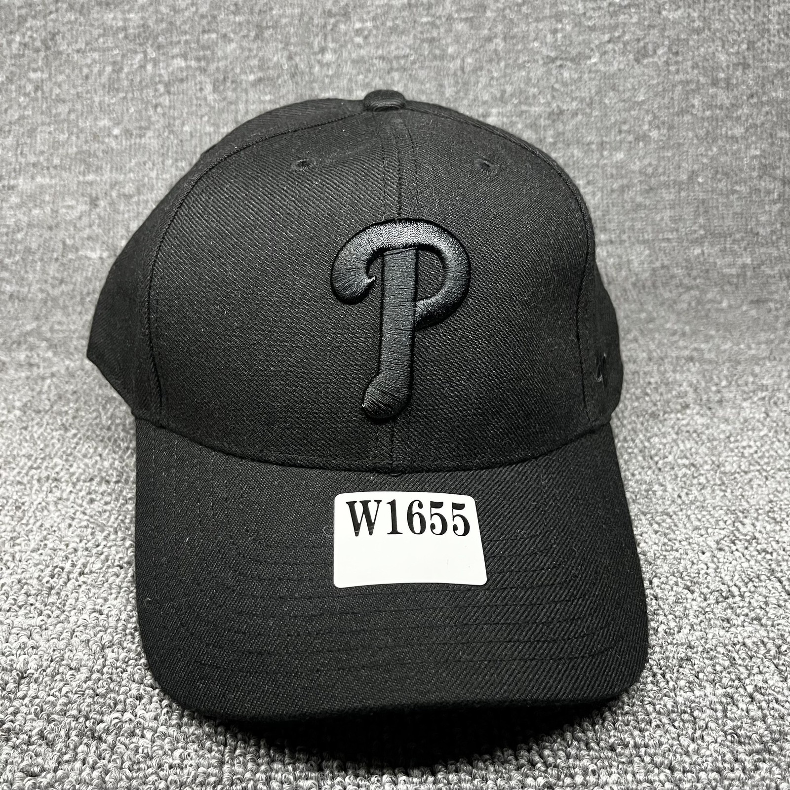 ’47 Brand Philadelphia Phillies MLB MVP Strapback Black Hat Unknown Size