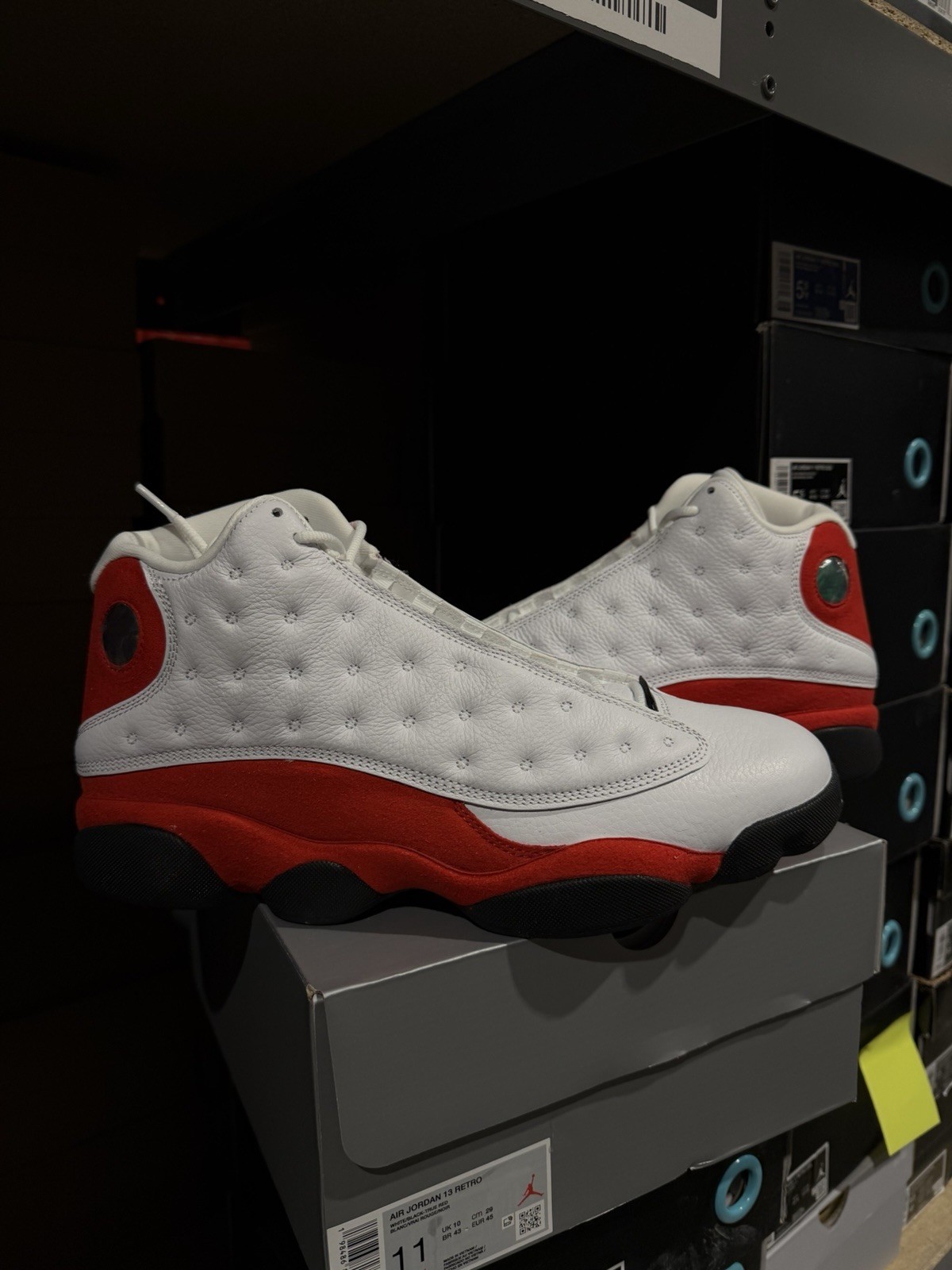 NEW UNRELEASED Air Jordan 13 Retro True Red Chicago 414571-102 Ready to Ship