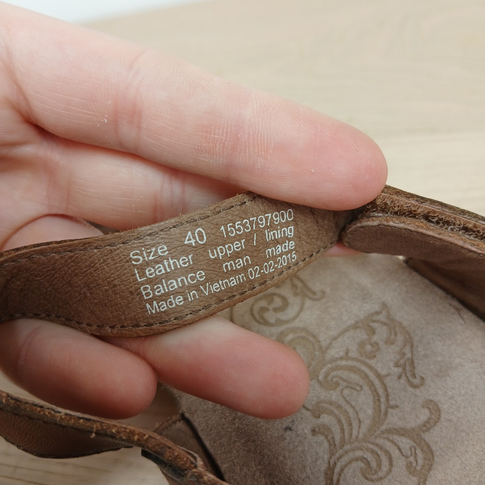 Dansko Wedge Sandals Women’s 9.5 Reece Tan Brown Leather Floral Laser Cut