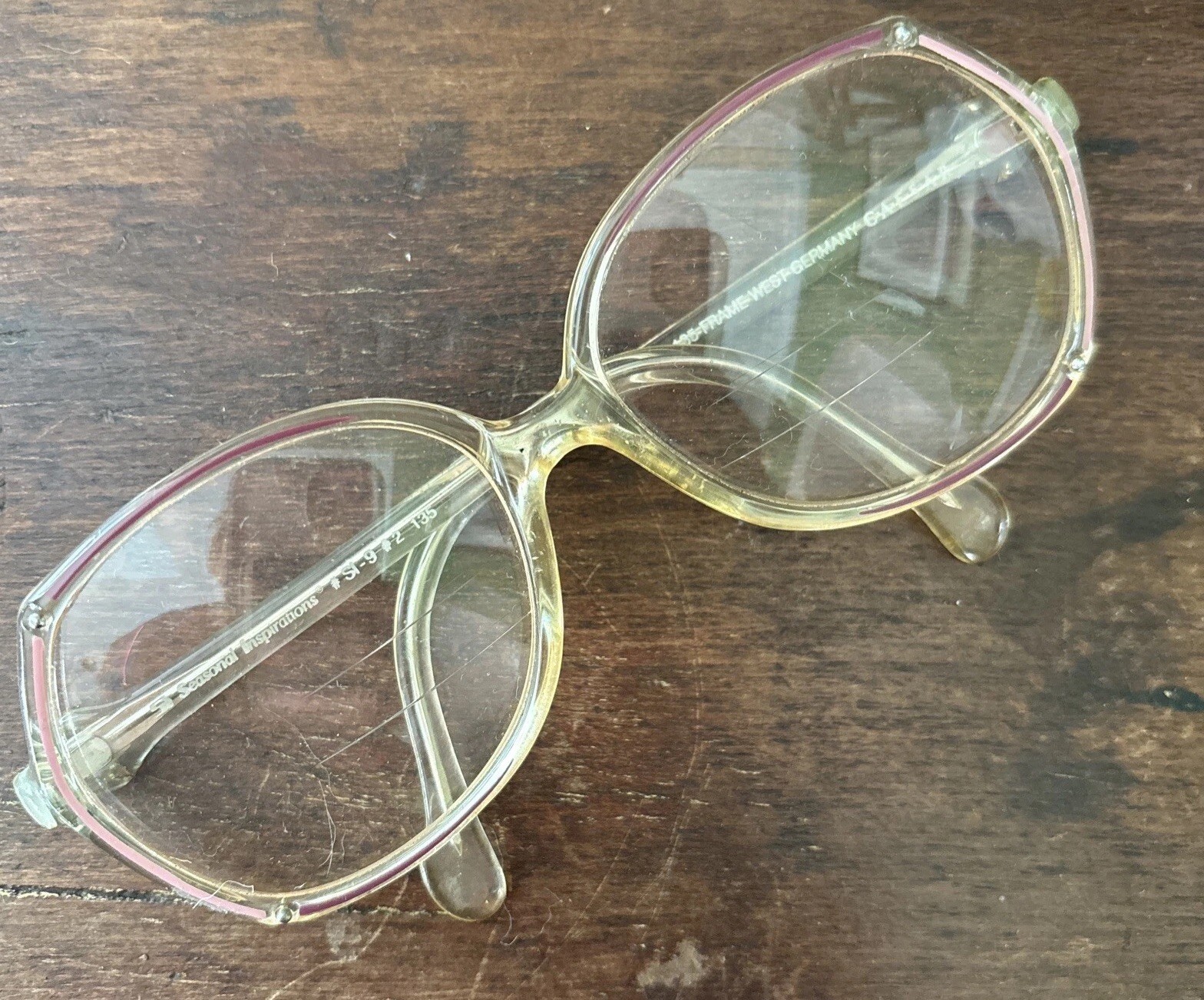 VTG Eyeglasses Seasonal Inspirations West Germany CAESAR Plastic Frames 9-2-135
