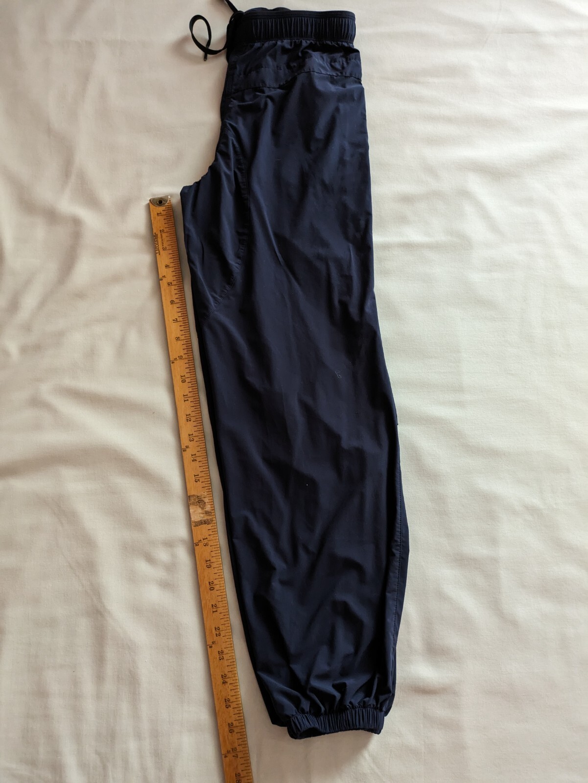 Paskho Serene Travel Casual Pant Women’s Size XS Ultra Comfortable Tie Sash Navy