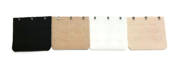Lot of 4 Bra Extender 3 Hooks Set of 4 Extenders 3 Hook Extensions Free Shipping