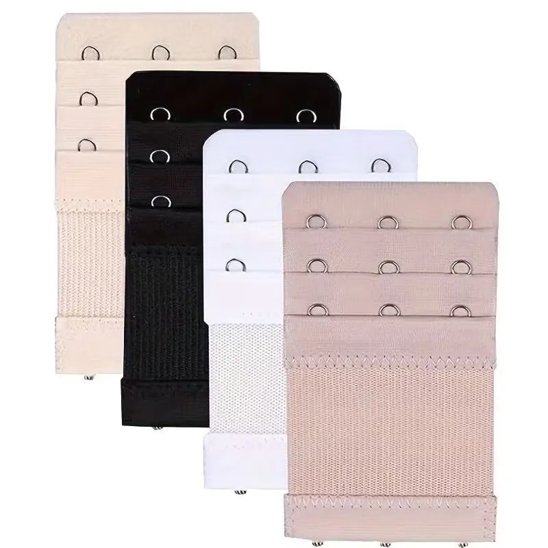3ROW 2,3,4Hook Bra Extender Bra Strap Strapless Underwear Maternity Bra Extender