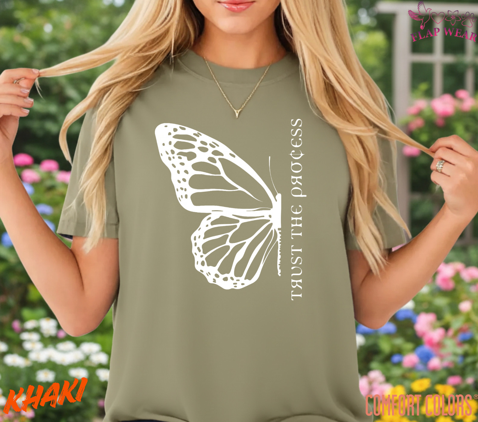 Unisex Half Butterfly “Trust the Process T-Shirt, Men T shirt,Women T shirt Gift
