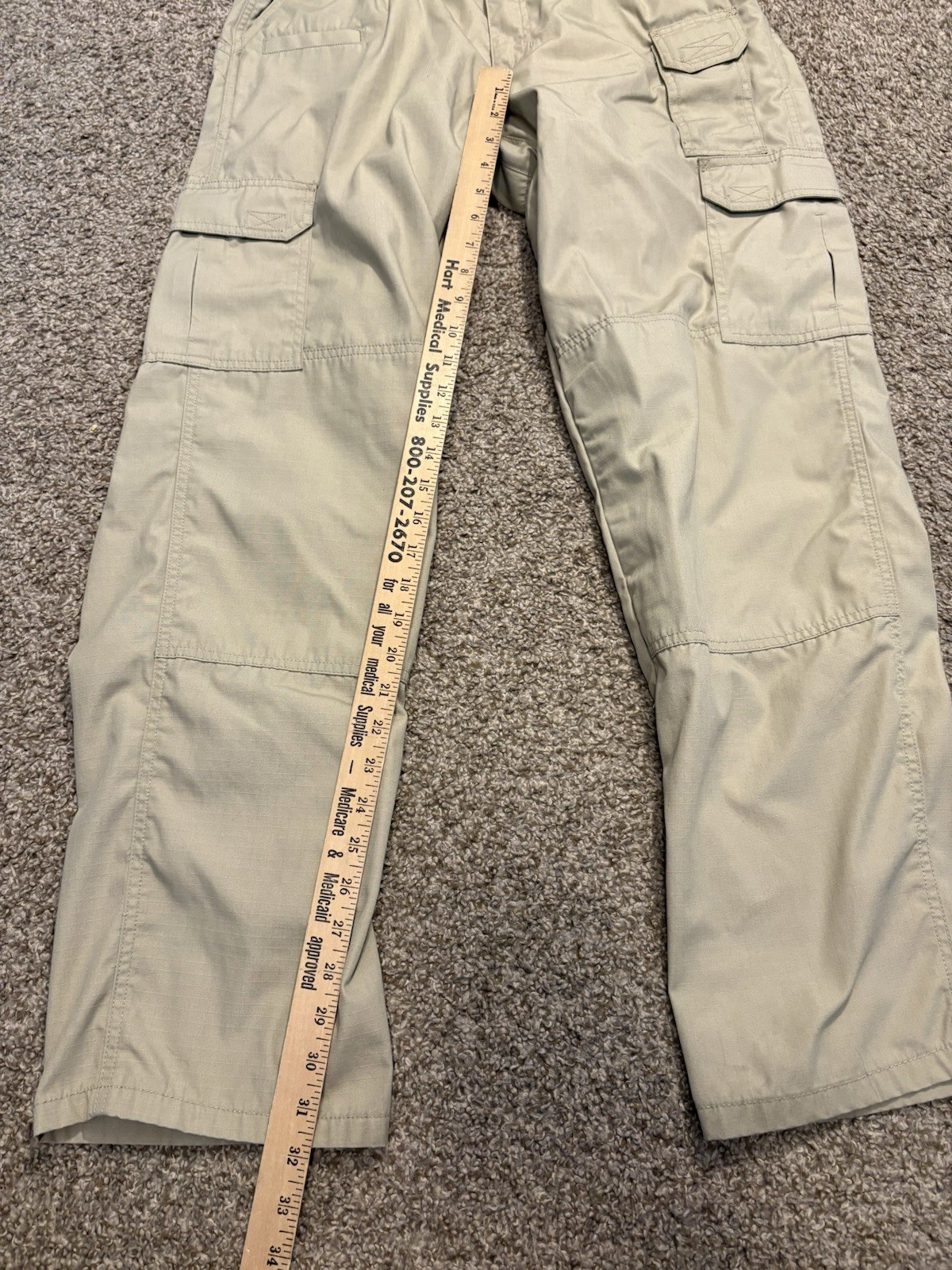 5.11 Tactical Taclite Pro Straight Leg Utility Ripstop cargo Pant 32×32