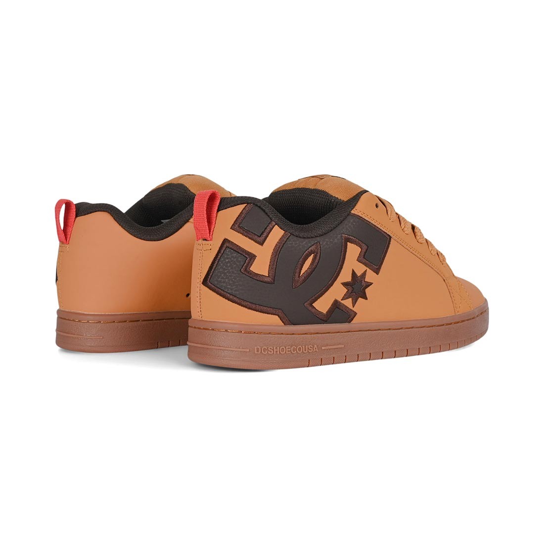 DC Court Graffik Skate Shoes – Wheat/Turkish Coffee