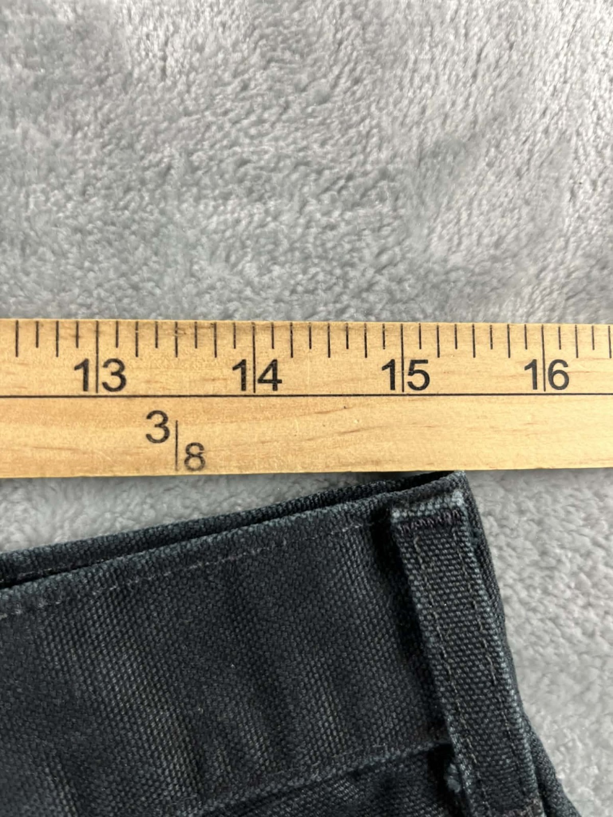 VTG Carhartt DoubleKnee Carpenter Pants Mens 31×29 Black Faded B01 BLK USA READ