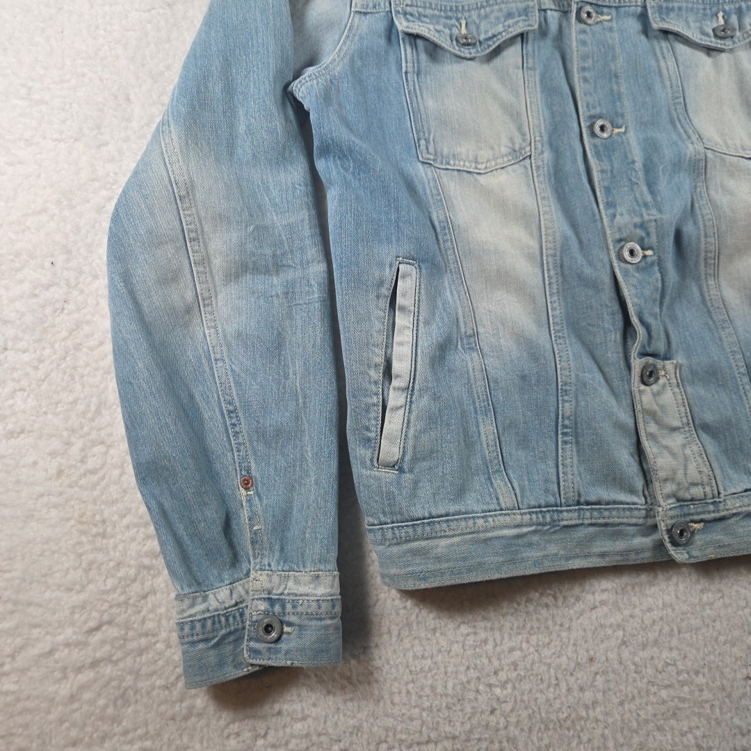 Scotch & Soda Denim Jacket Womens XL Stone Washed Blue