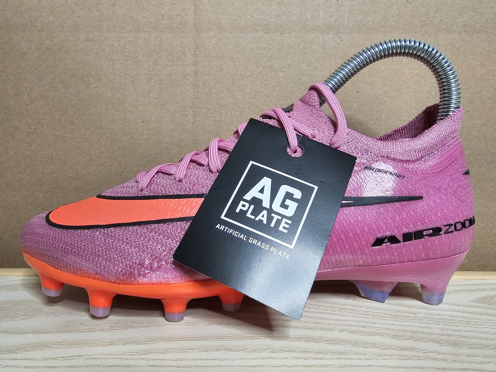 Nike Zoom Mercurial Vapor 16 Elite AG Scary Good Soccer Cleat FQ8693-600 Sz 6.5
