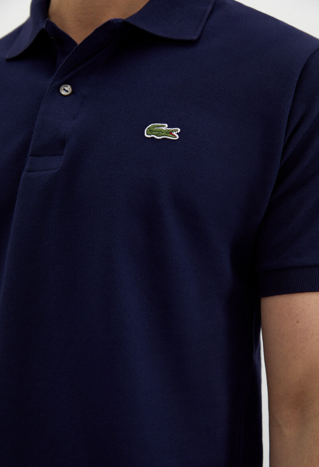 Lacoste Men’s Classic Fit Short Sleeve Pique Polo Shirt Navy
