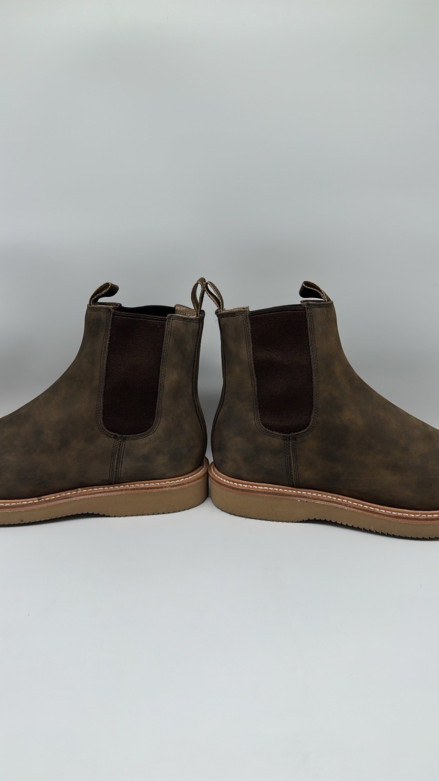 Taylor Stitch Ranch Boot Waterproof Espresso Grizzly Leather Men’s Size 11 D NEW