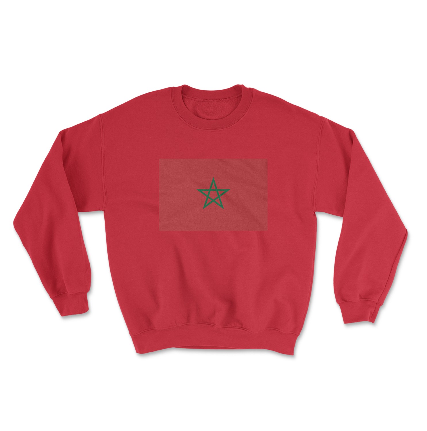 Morocco Pride Bounou 1 Two-Sided Jersey Style Unisex Crewneck Sweatshirt