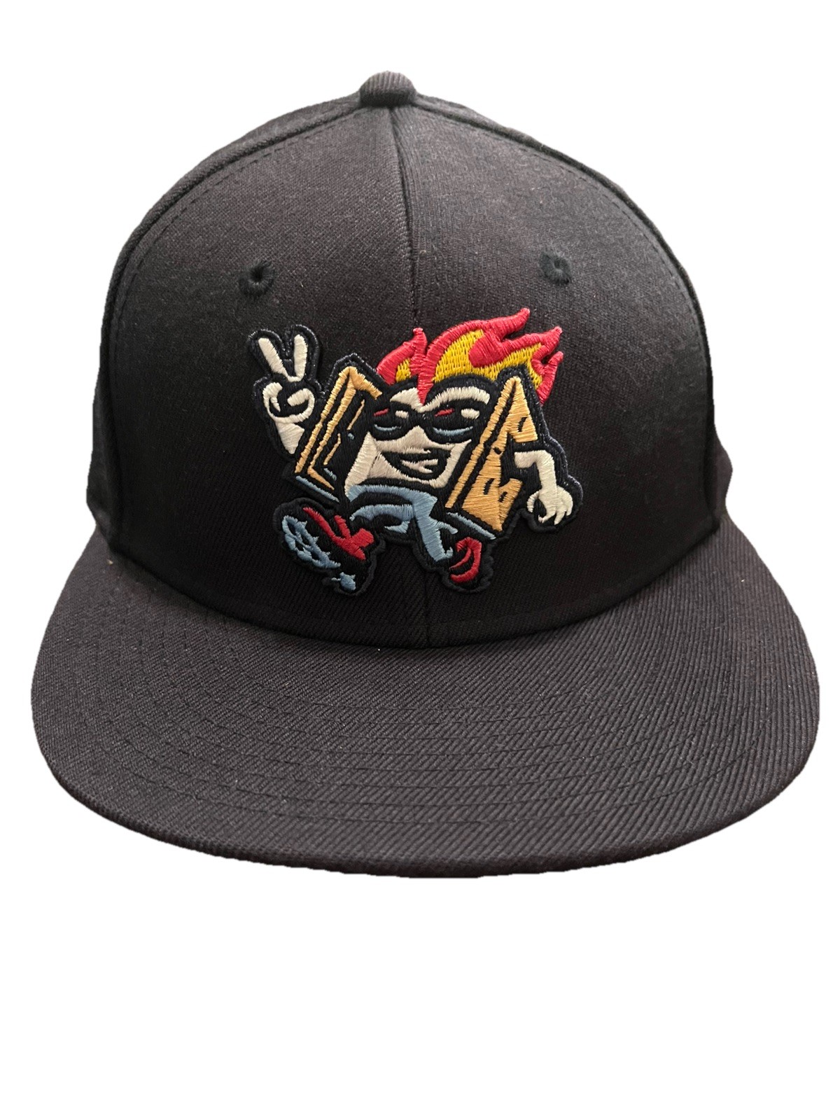 Rocky Mountain Vibes On Field Home Cap Hat Flex M/L Blue MiLB Smores