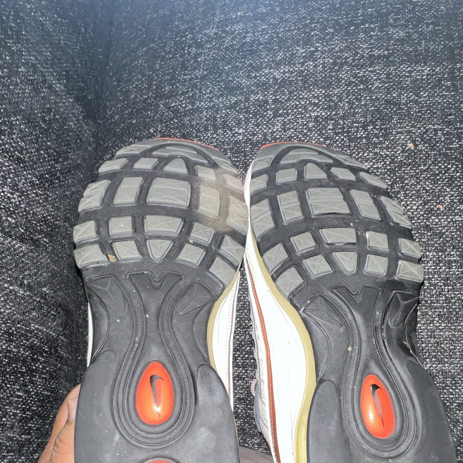 Nike Air Max 98 Rust Vast Grey/Team Orange Low Top Cushioned CD0132-002