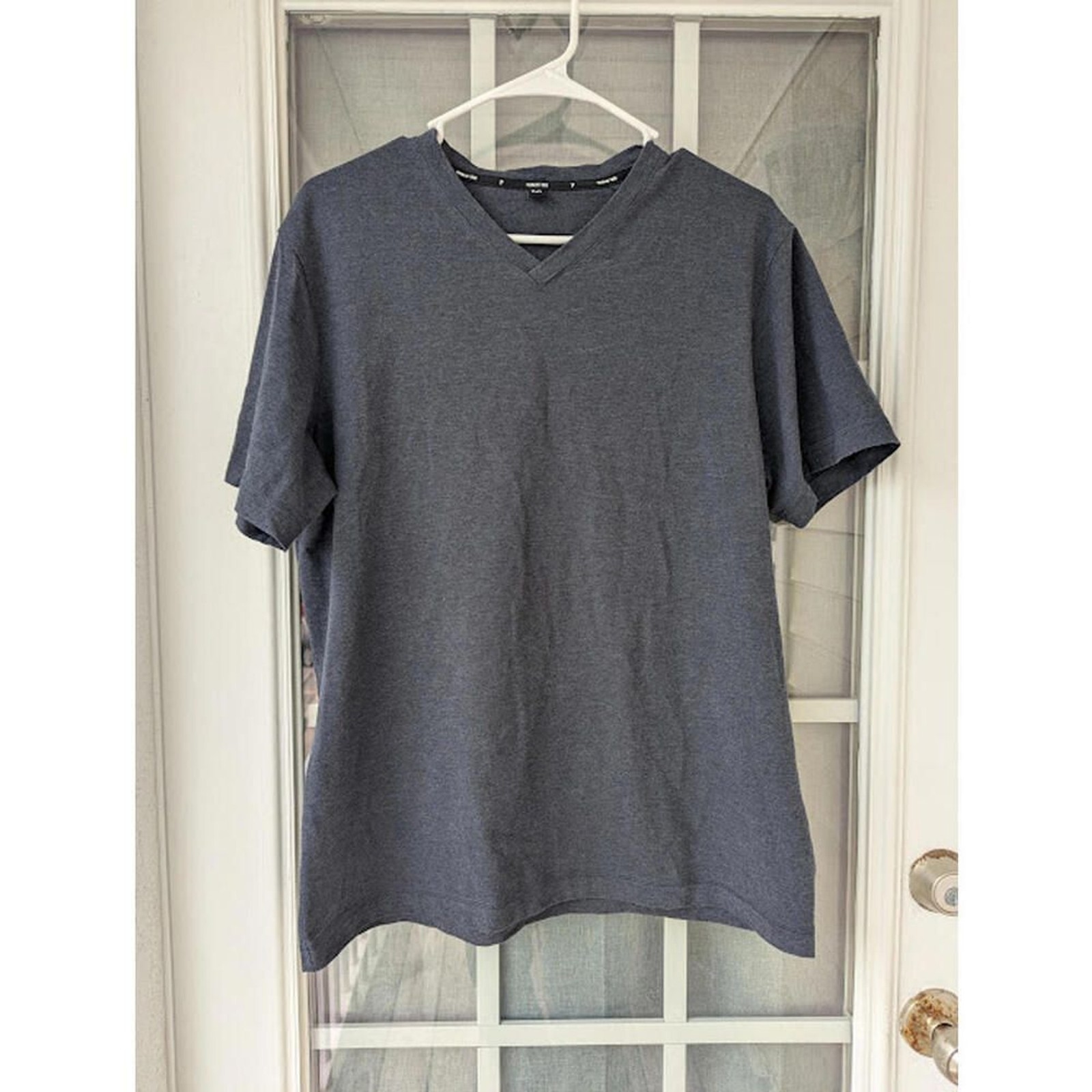 Men’s Public Rec Go To V V-neck T-shirt – Heather Gray – Large