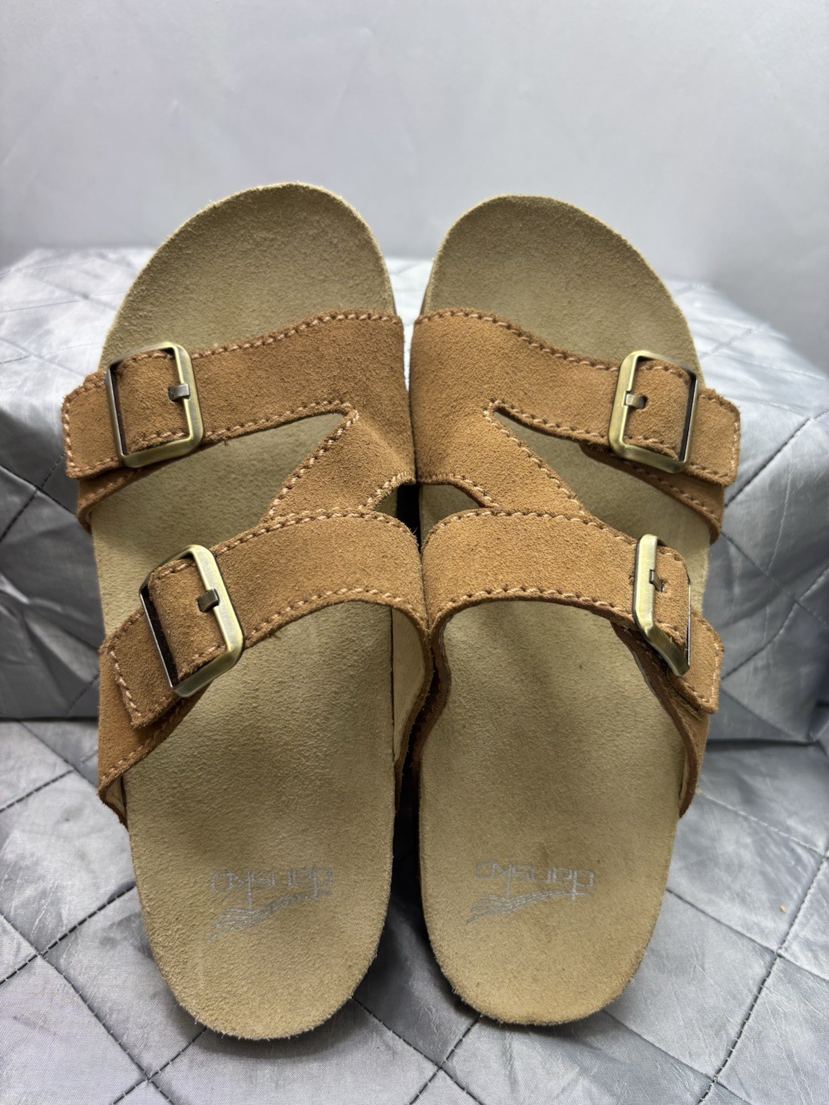 Dansko Reece Sandals Vibram Sole Brown Leather Women’s US 5.5 NWOB