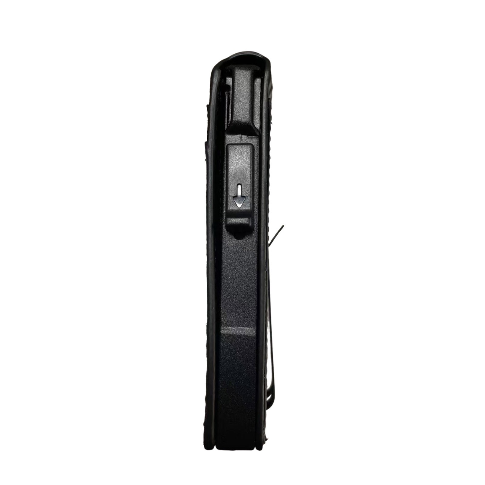 Men RFID Blocking Money Clip Slim Carbon Fiber Credit Card Holder Metal Wallet