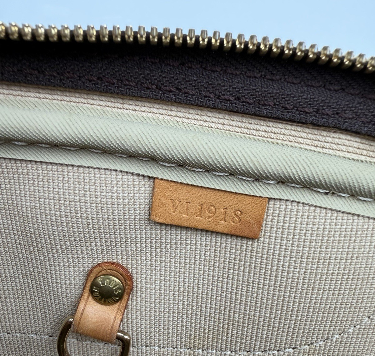 Louis Vuitton Alize 24 Heures Bag In Brown Monogram Coated Canvas Vintage 1998 S