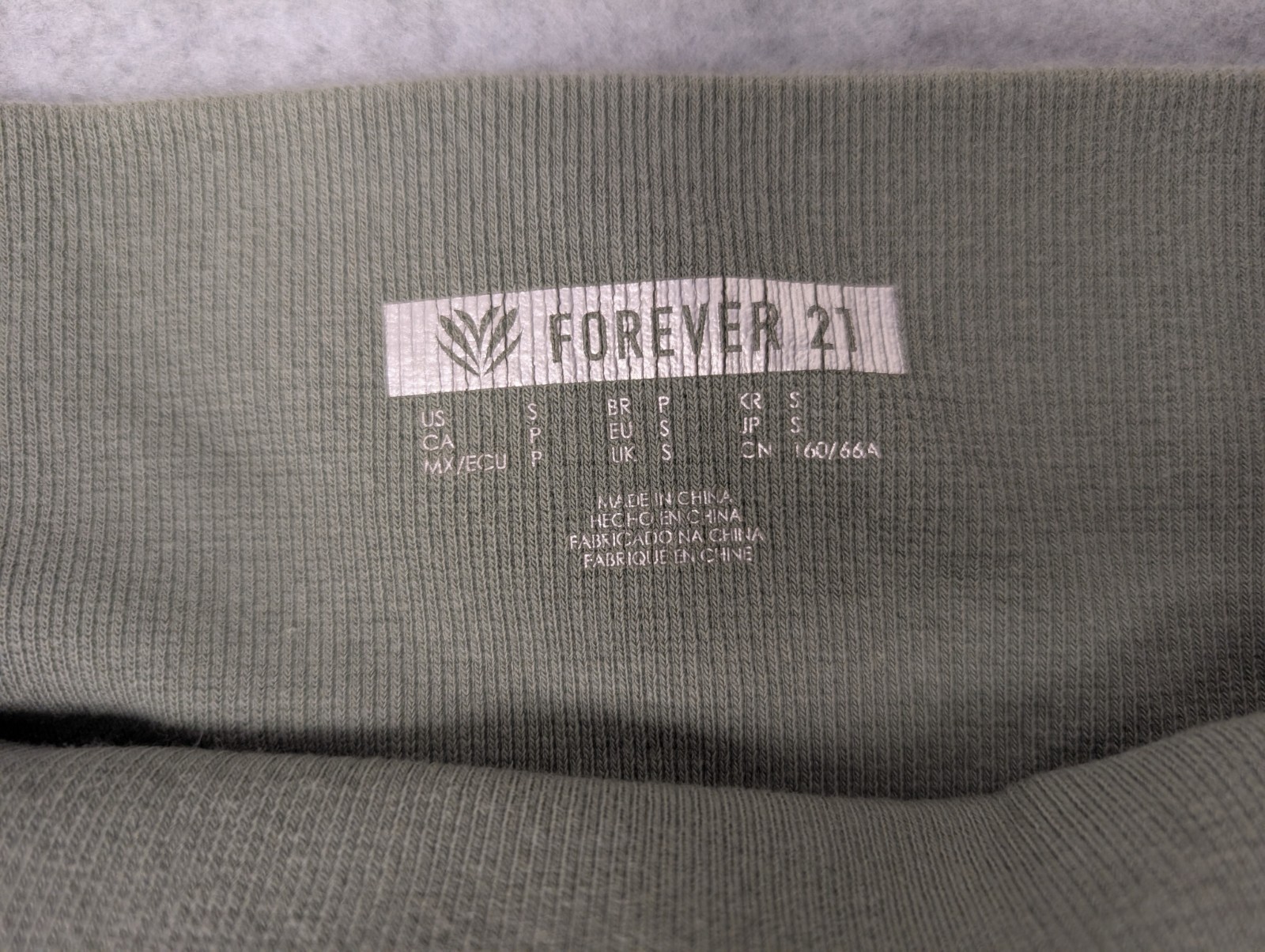 New Forever 21 With Purpose Leggings Long Length green Size Small