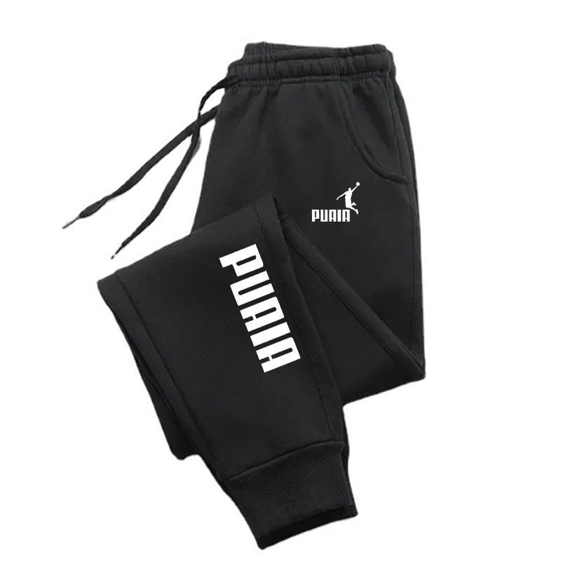 Puaia Print Men’s Pants Autumn/winter New Sport Jogging Trousers Fitness Loose F