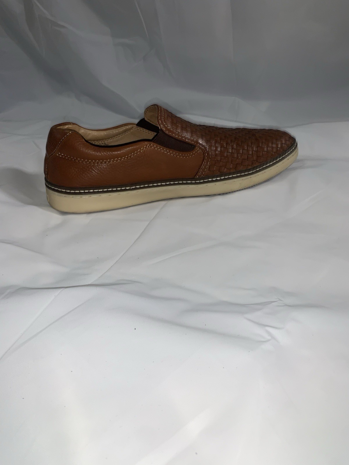 McGuffey Johnston & Murphy Size 10 Men Excellent Tan