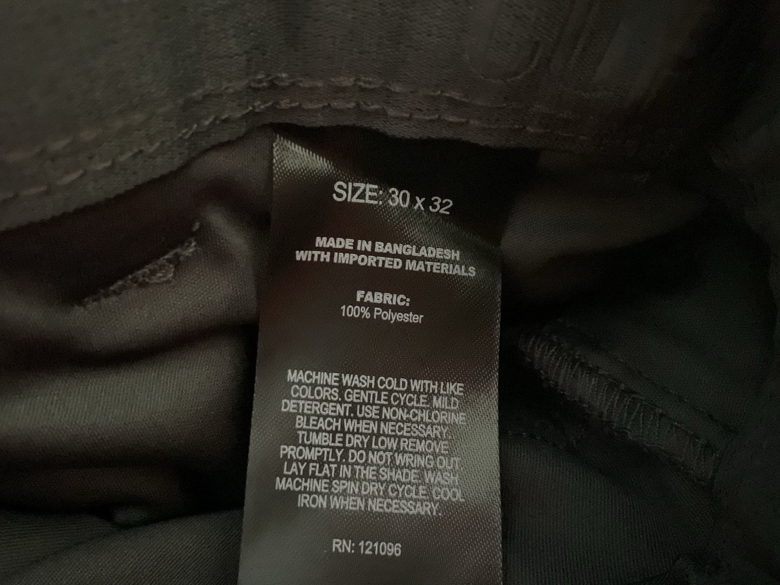 Copper and Oak Supply Co Men’s Tech Utility Gray Pants Straight Fit – Size 30×32
