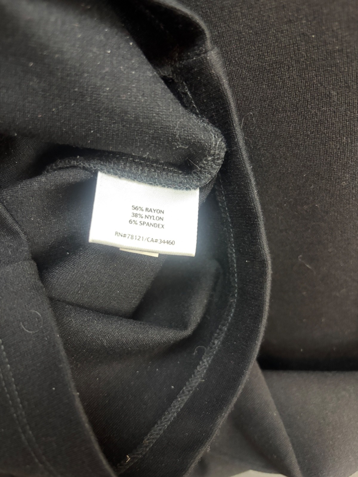 EILEEN FISHER RAYON NYLON SPANDEX ELASTIC WAIST SLIM PANTS SIZE XL