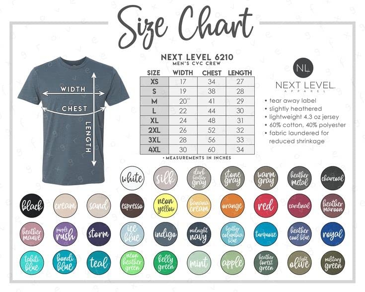Next Level Mens Premium Fitted CVC Crew Tee Heather Mauve(1pck) Large