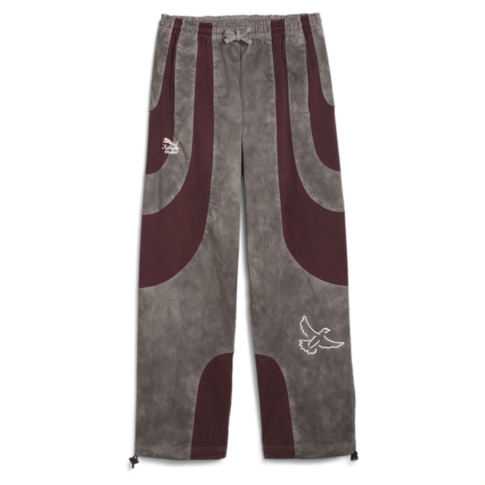 PUMA X Kidsuper Drawstring Track Pants Mens Purple Casual Athletic Bottoms 6240