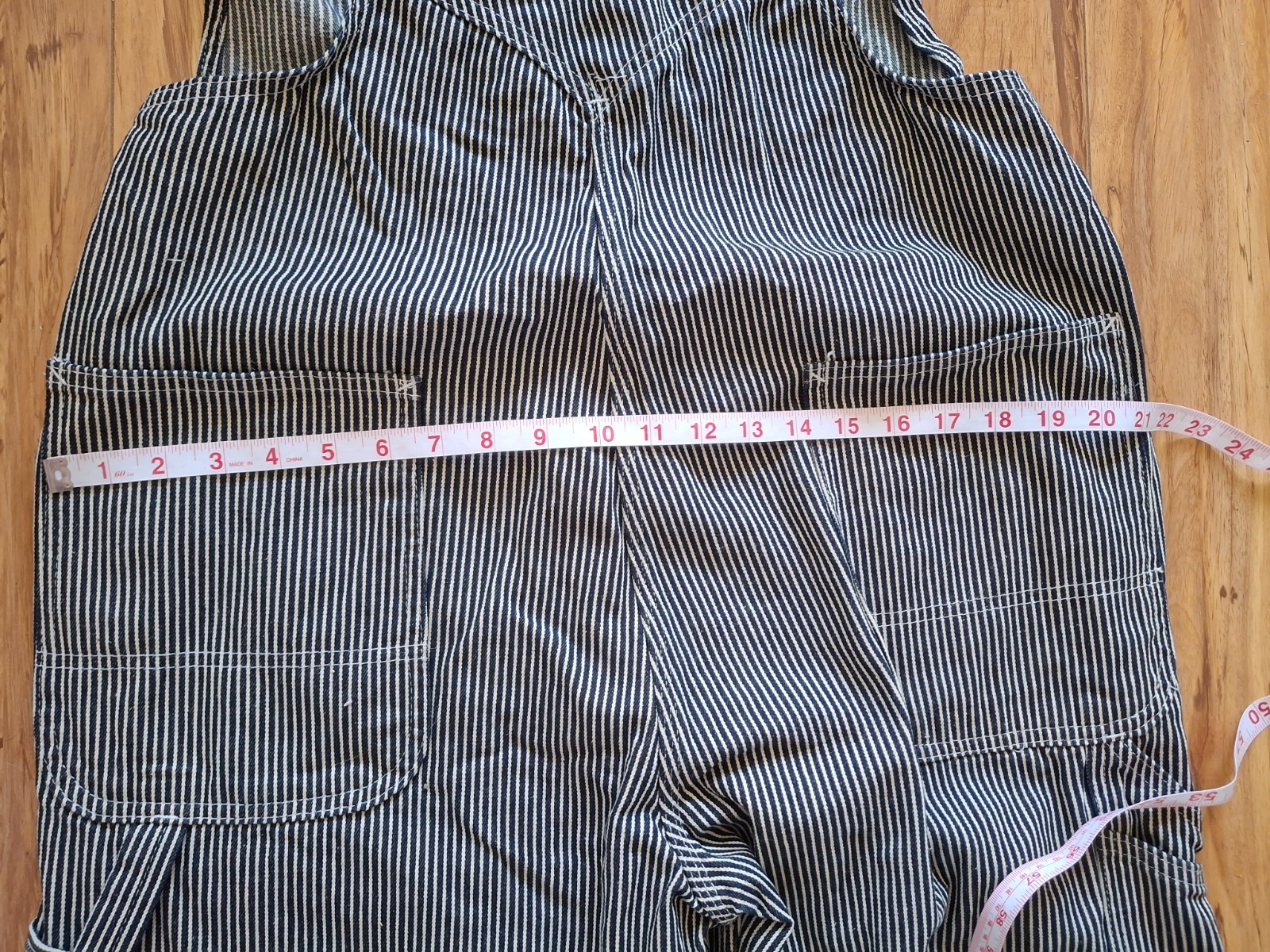 Dickies Hickory Stripe Bib Overalls – Men’s 34×30 – New without tags