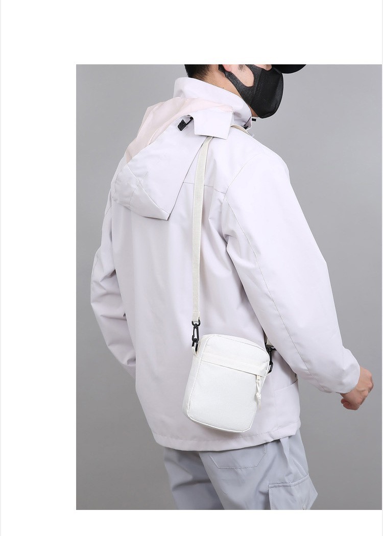 Men’s Canvas Crossbody Bag Mini Shoulder Messenger Bag Casual Travel Handbag