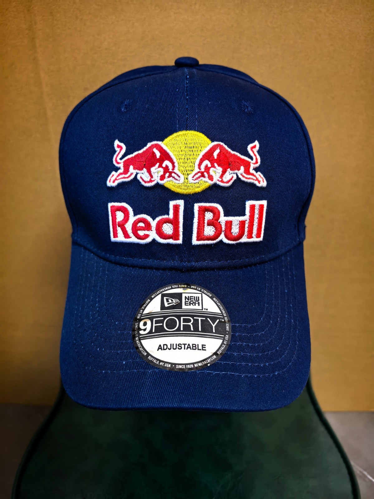 Red Bull Navy Blue Adjustable Back Buckle Baseball Cap Unisex Curved Brim Cap