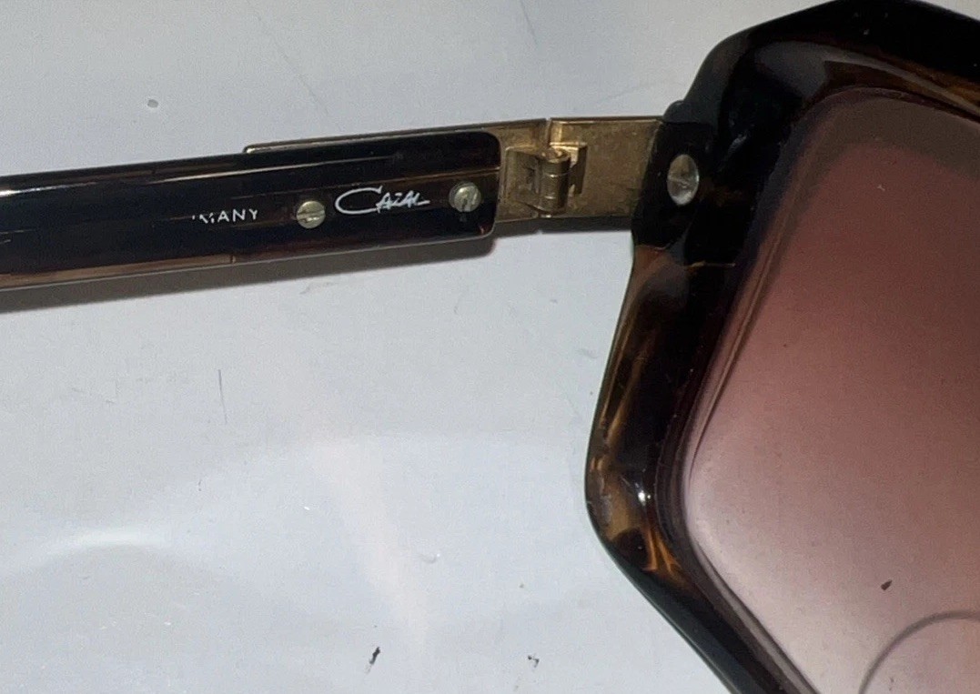 Cazal MOD607 1980’s Tortoiseshell Eyeglasses Frames Cazzy Germany EUC