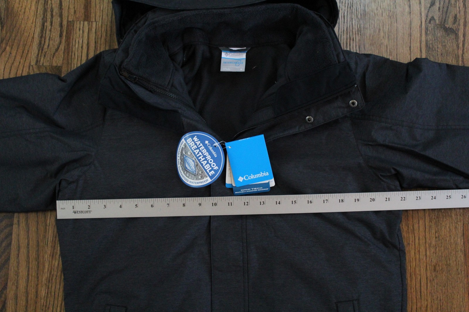 35 Columbia Sleet To Street 3 in 1 Interchange Winter Jacket Men’s Sz Small