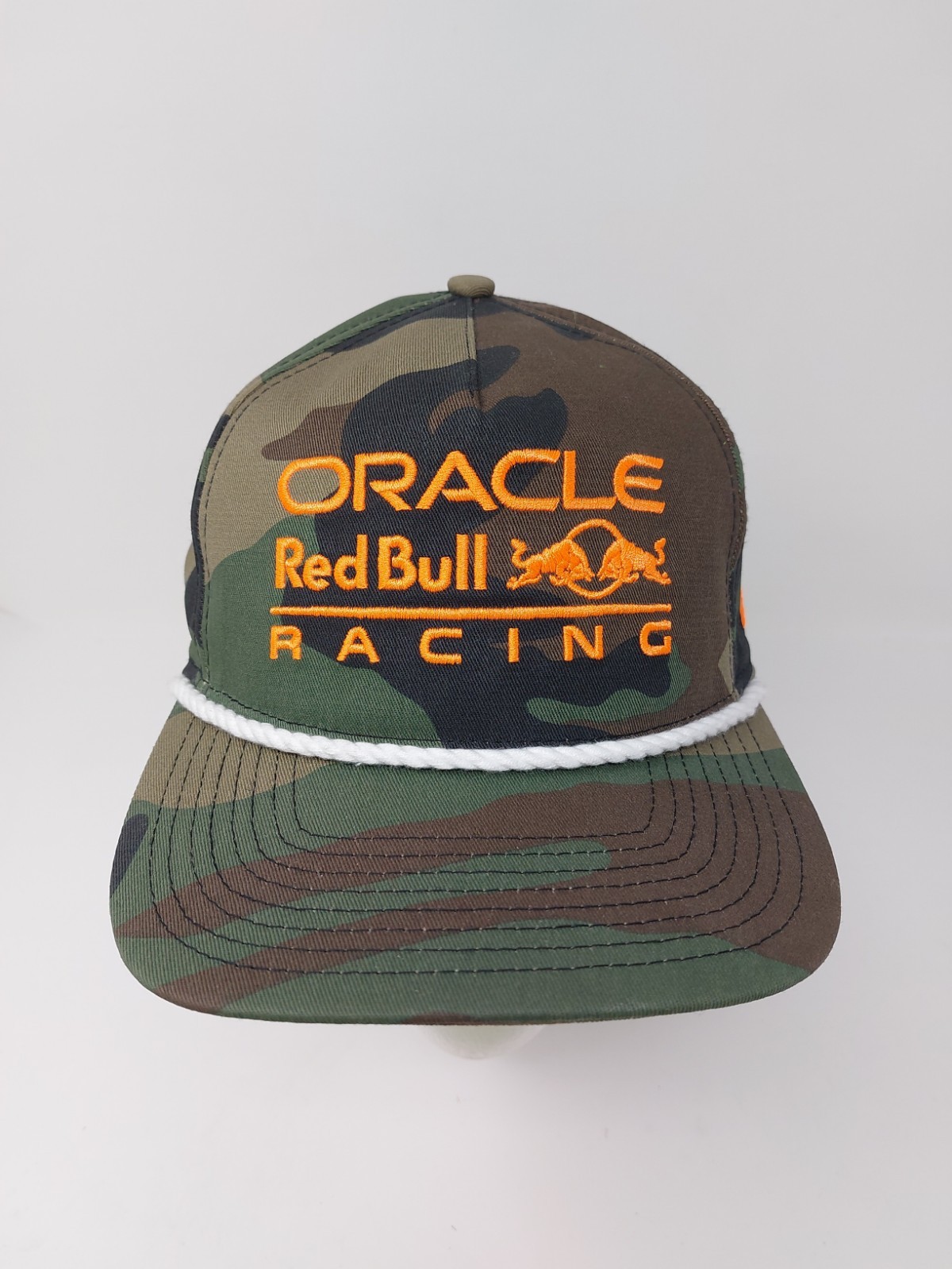 Oracle Red Bull Racing X New Era Golfer Roped Camo Snapback Hat Adjustable Cap