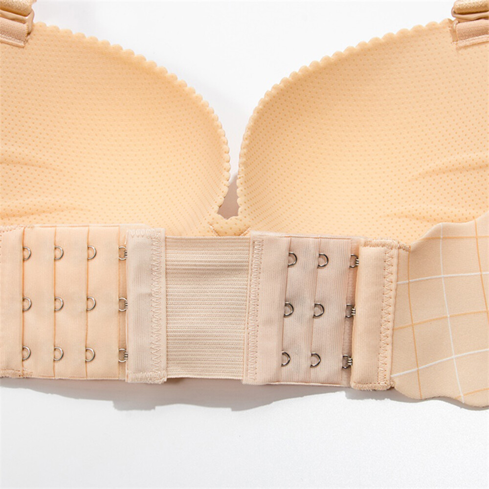 4Pcs Bra Extender 3/4 Hooks with Elastic 3 Rows Underwear Strap Belt Extension