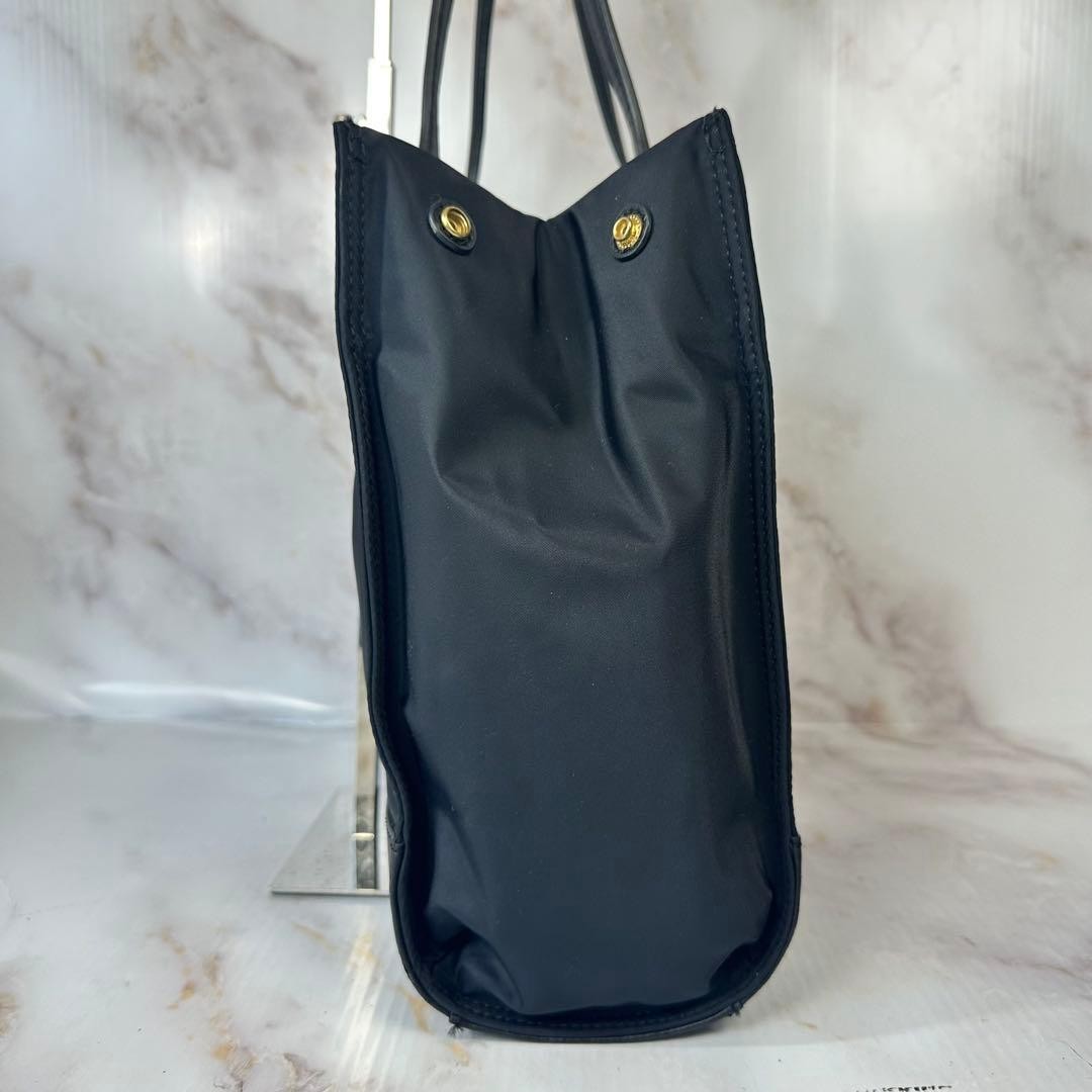 Tory Burch Tote Bag Ella Nylon Large Logo A4 Compatible