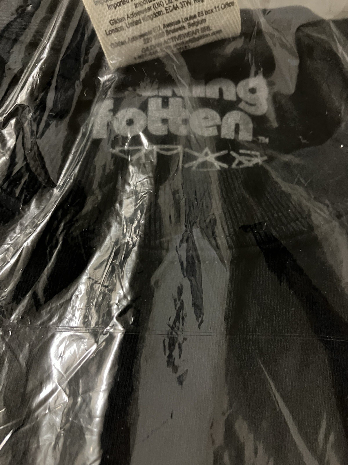 SDCC 2025 Rucking Fotten Sinners XL LE T Shirt Brand New Sealed Bag